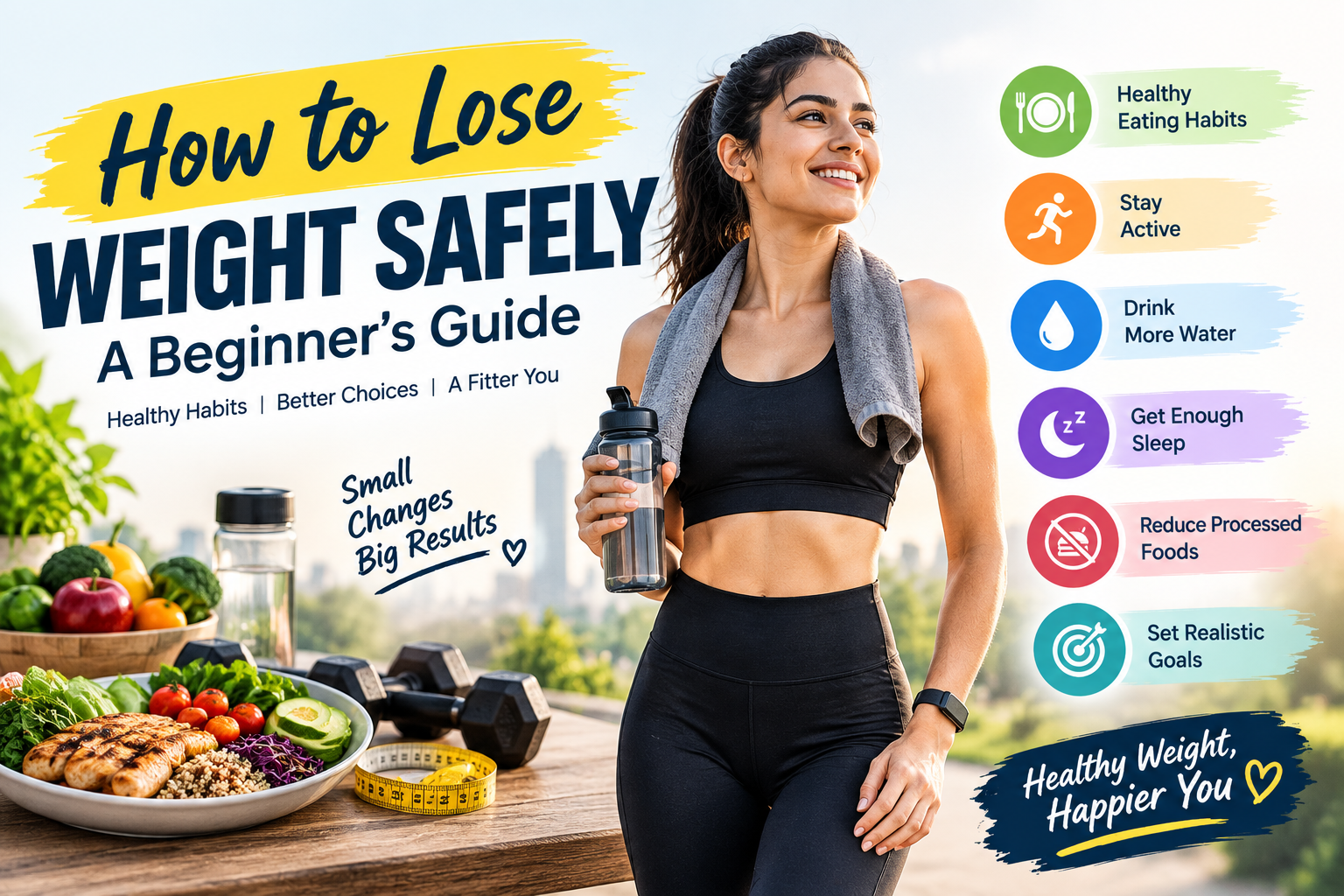 How to Lose Weight Safely: A Beginner’s Guide
