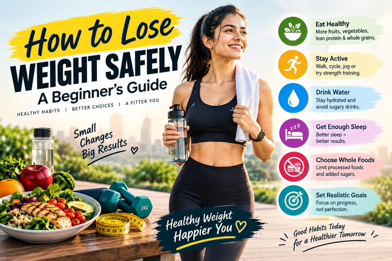 How to Lose Weight Safely: A Beginner’s Guide